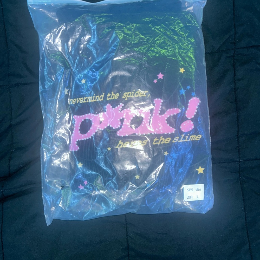 Sp5der P*NK! Young Thug Black & Pink Hoodie